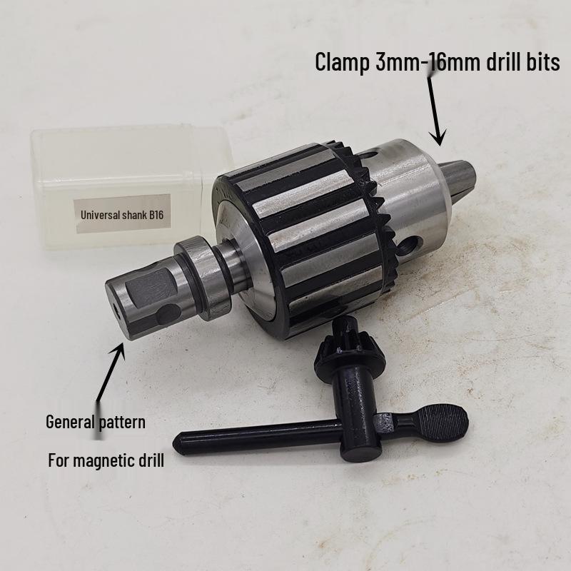 Morse Taper Shank Drill Chuck Set 1-13mm with Bench & Magnetic Drill Compatibility