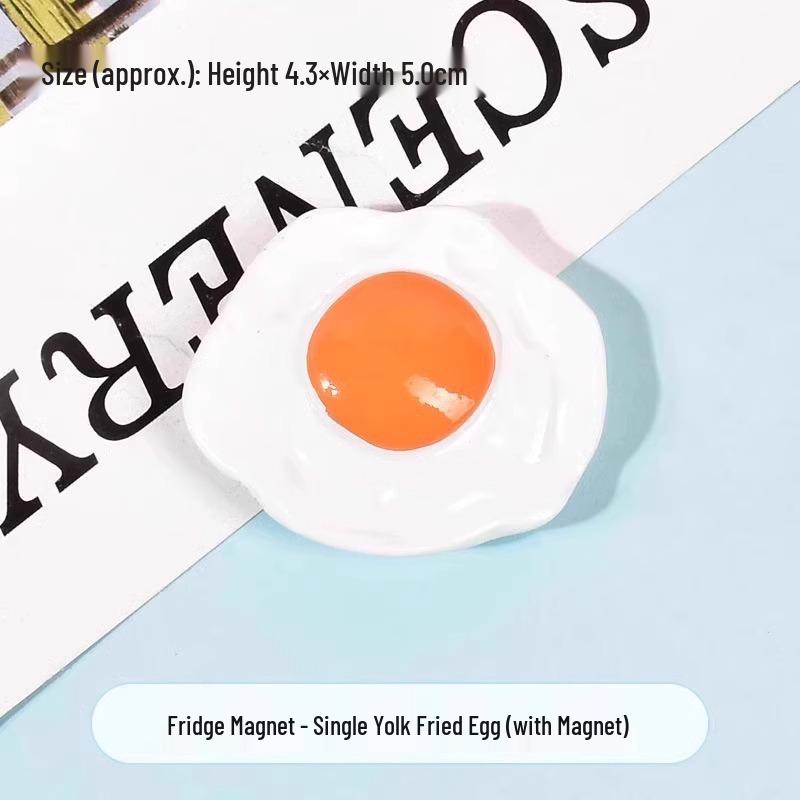 3D Stereoscopic Magnetic Food & Vegetable Fridge Magnets