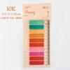 200 Sheets Multi Functional Index Stickers Student Creative Hand Account Ruler Loose Leaf Classification Sticky Notes
