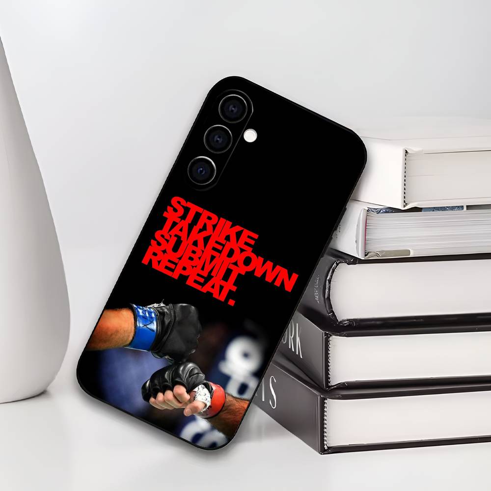 Boxen J-Jon J-Jones Bones Handyhülle Silikon Weich Für Samsung Galaxy A73,A72,A71,A70,A53,A52,A51