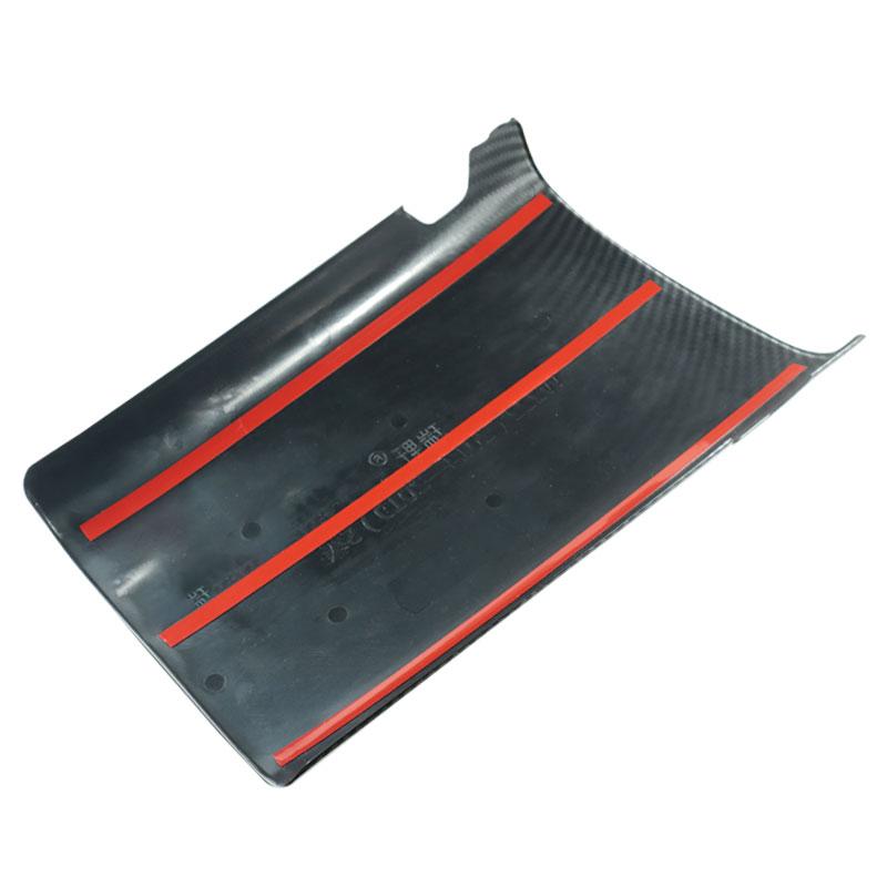 Car Styling ABS Carbon Texture Center Console Armrest Box Protection Cover For Mercedes Benz S Class W222 2014 - 2017