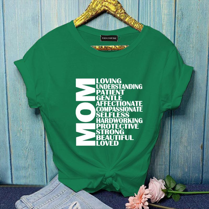 Women's Plus Size Y2K MOM T-Shirt Women's Fashion MOM Summer T-Shirt Tops