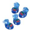 4Pcs Dog Shoes Paw Protection Anti-Slip Sole Adjustable Dog Boots Small Medium Large Dogs Breathable Dog Sandals