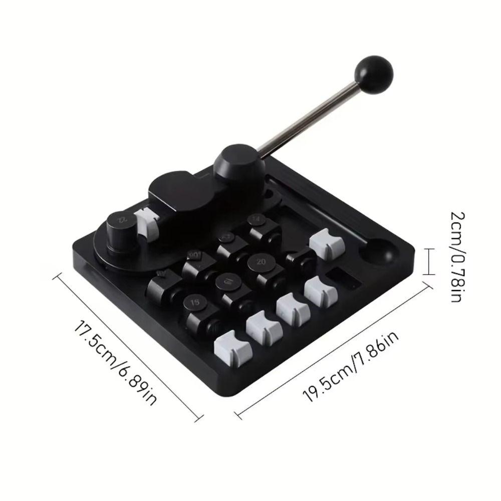 Wooden Base Jewelry Making Tool Measuring Guides Ring Bender  Metal Sheet Bending