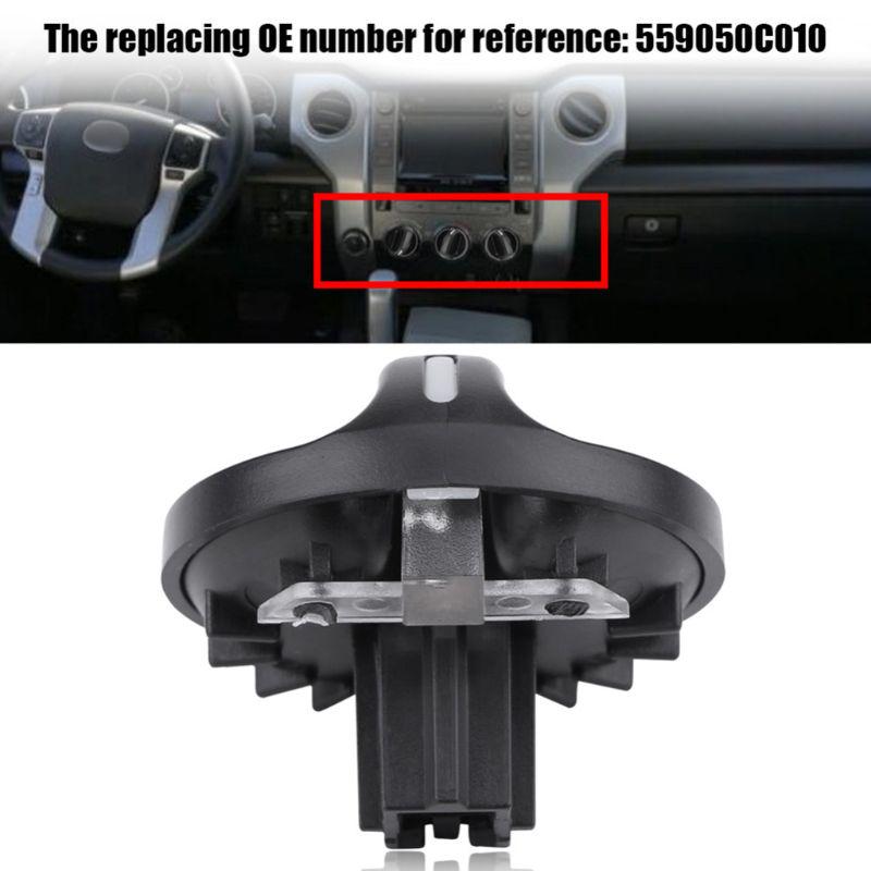 SET OF 3 Heater A//C knob 1999-2006 Toyota OEM New Parts 55905-0C010
