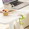 Flower Bag Hook No Drill Desk Hanger Portable Clamp for Table Edge Side Mount Organizer for Student School Classroom Desk