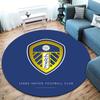 Leeds United Round Area Rug,Carpet Rug for Living Room Bedroom Sofa Playroom Decor,Non-slip Floor Mat