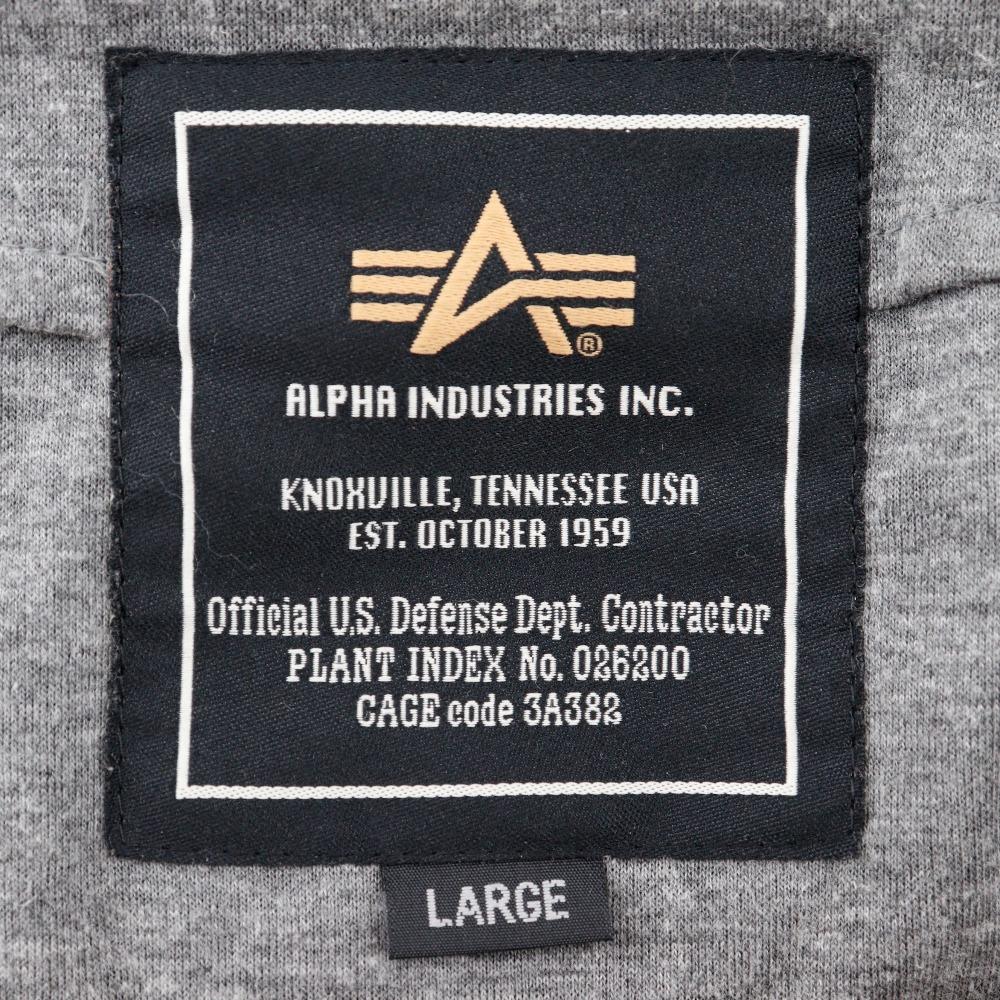 ALPHA INDUSTRIES Blouson TA1152-8101 black polyester mens Used