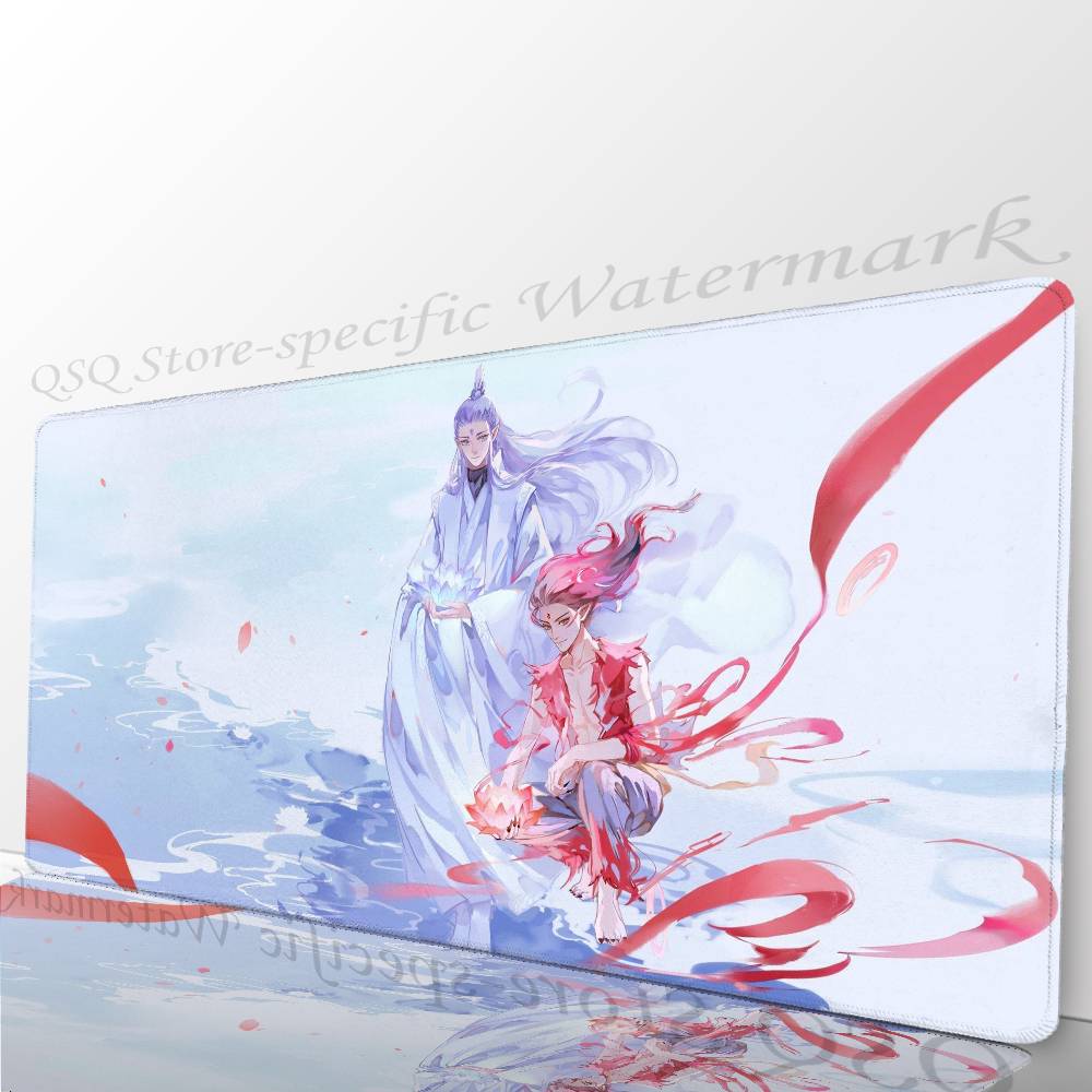 Nezha Movie Animation Mousepad Mouse Mat Desk Mat With Pad Gaming Accessories Prime Gaming XXL Keyboard Pad Padding Mat
