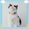 Adjustable Wool Necklace in Crochet for Dog and Cat, Kawaii, Flowers, Pet Neck Accessories, Puppy, Kitten, Scarf, Bow Tie, Pet Gift