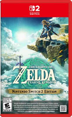 The Legend of Tears of the Kingdom Nintendo Switch 2 Edition North Switch 2 Zelda - (Importinė versija Amerika) –