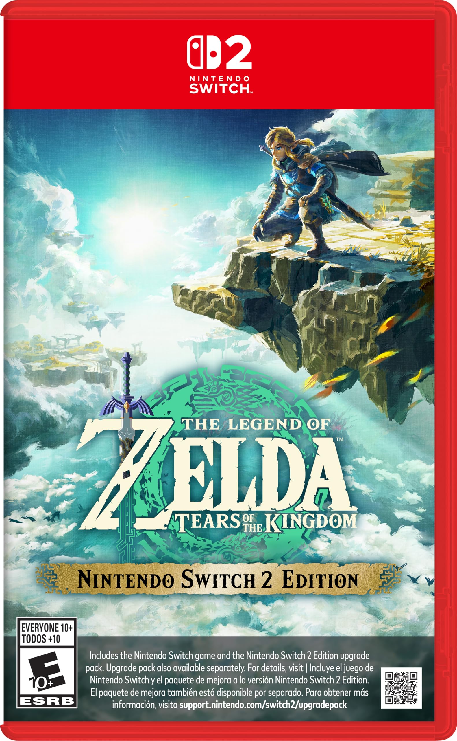

The Legend Of Tears Of The Kingdom Nintendo Switch 2 Edition North Switch 2 Zelda - (Импортированная Америка) –