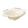 Bidet Ergonomic Curved Surface Design Comfortable Bath One-Button Drainage Non-Slip Basin Rim Physical Therapy Bidet Bathroom