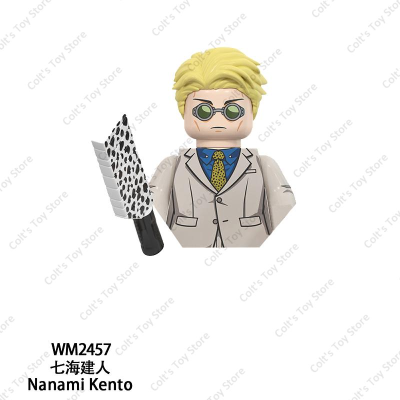 NEW Jujutsu Kaisen Toys Satoru Gojo Itadori Yuji Mini Action Figures Building Blocks Classic Japan Anime Dolls Model Kids Gifts
