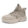 Waterproof Men's Warm Sports Shoes Fashion High Top Plush Sneakers Male Winter Outdoor Trainers for Jogging Walking