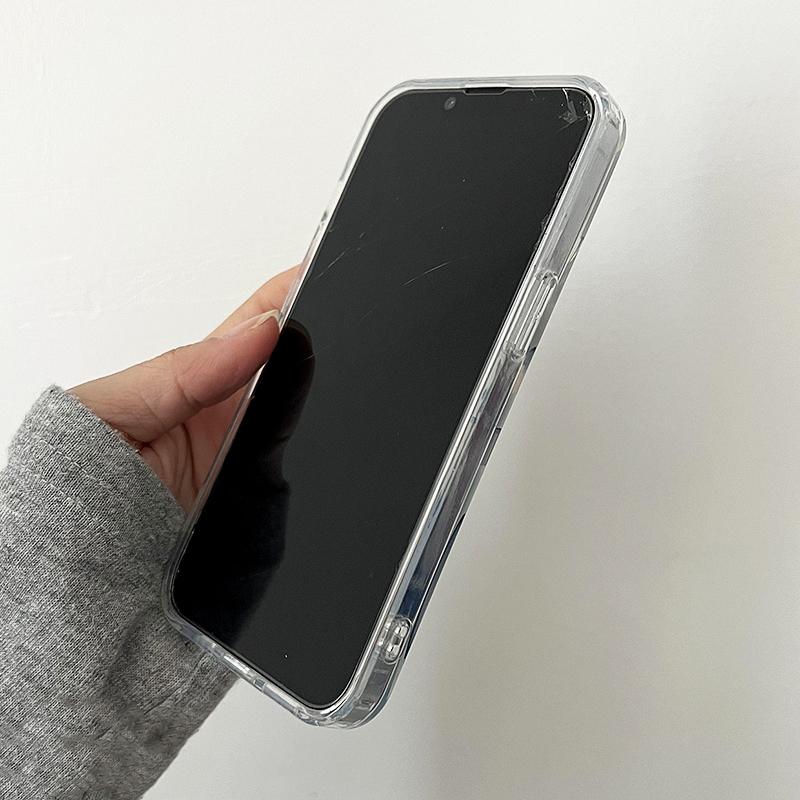 Fashion Silk Pattern Silver Black Irregular Lines Phone Cover Case For iPhone 16 Pro Max 15 14 13