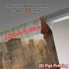 2pcs, 2D FLAT PRINTING Curtains (Without Rod) RomanTriumph Popular Contemporary Curtains Versatile Polyester Curtains All