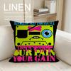 Music Mindless Self Indulgence Cushion Cover Pillowcase Set Pcs X X Breathable Washable Sofa Cushion Cover