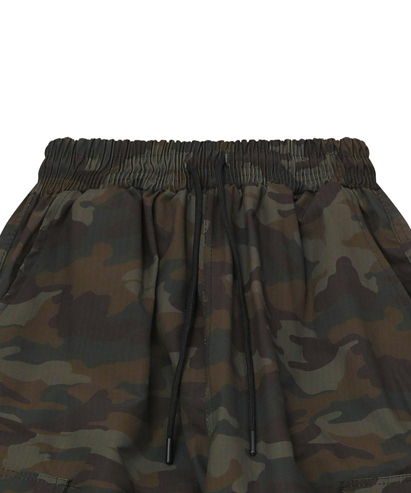 MUCENT Creep Camo Poly Cargo Pants Unisex (2 Colors)