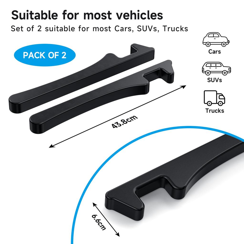 Givifive Car Gap Car Seat Molded Car Seat Leak Prevention Center Console Gap Easy Prevents Small Items from Seat and Passenger Compatible with