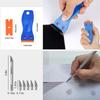 Car Vinyl Wrap Tool Kit Window Tint Tools Felt Squeegee Auto Vinyl Scraper Glass Protective Film Wrapping Installation Set