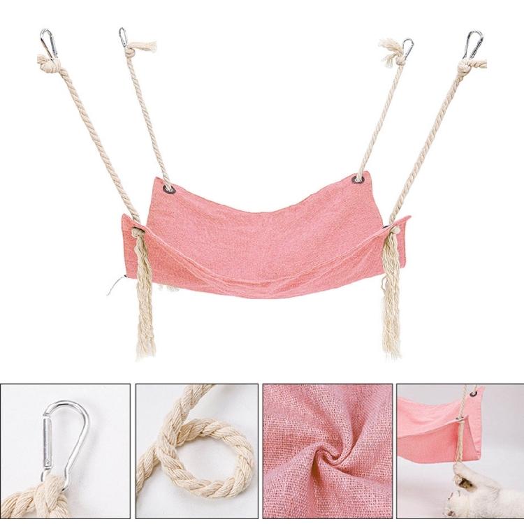 Cats House Hanging Hammock Heavy Duty Swing Bed Small Animal Hamster Cage Bed
