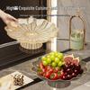 Elegant Tall Fruit Bowl - Living Room Snack & Candy Display Dish