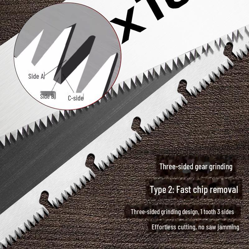 Tuosen Multi-Function Hand Saw for Woodworking, Gardening, and Outdoor Use