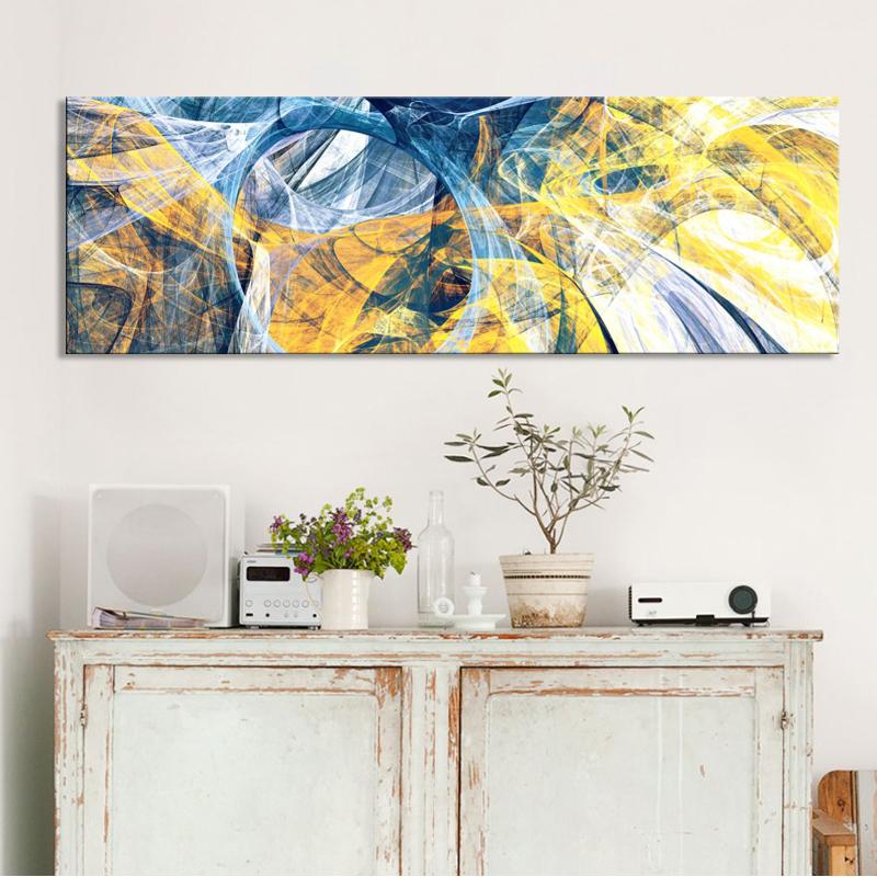 Abstract Wall Art Painting Oil Painting Posters and Prints Grey Wall Canvas Art Painting Landscape Picture for Living Room Decor