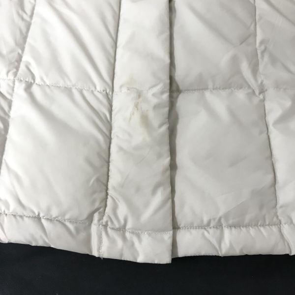 adidas Quilted Down Jacket Women’s M Beige Winter Outer(USED)