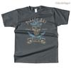 Unisex bawełniany T-shirt z grafiką Pirate Bay, wysoka jakość, styl uliczny casual, dla unisex i kobiet