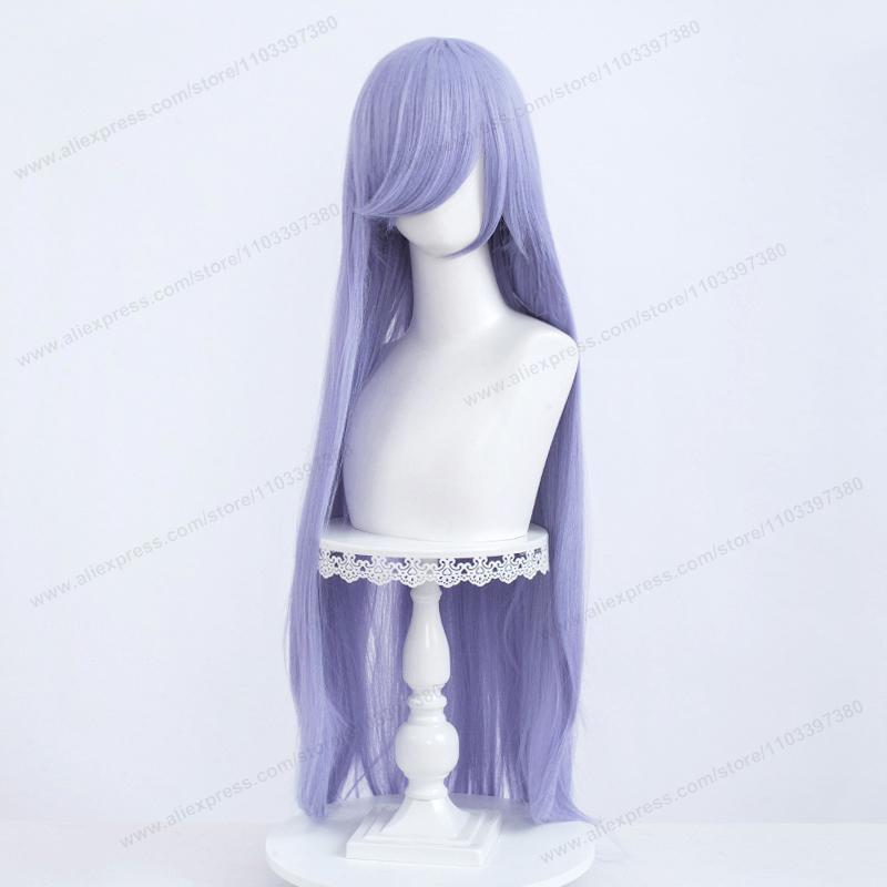 Anime 100Cm Long Staight Cosplay Synthetic Wig Black White Red Pink Brown Gold Blue Women Heat Resistant Hair High Quality Wigs