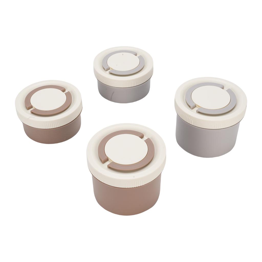 Lunch Container 2x400ml 2x600ml Microwave Safe Leak Proof Stainless Steel Lunch Box with Insulated Bag for Rice