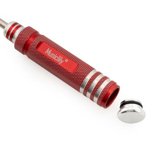 Musiclily Pro Hardened Steel 1/4" Box Truss Rod Wrench, Hex Wrench for Guitar/Bass Truss Rod Adjustment