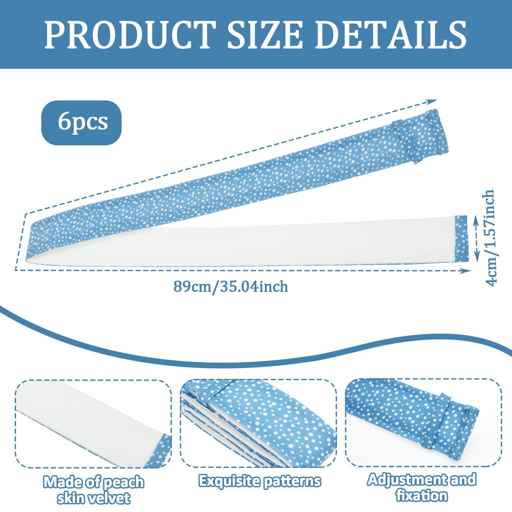 2/6Pcs Baking Tray Protection Strap Reusable Cake Bake Even Strip Professional Baking Accessories for Home Bakery and Restaurant