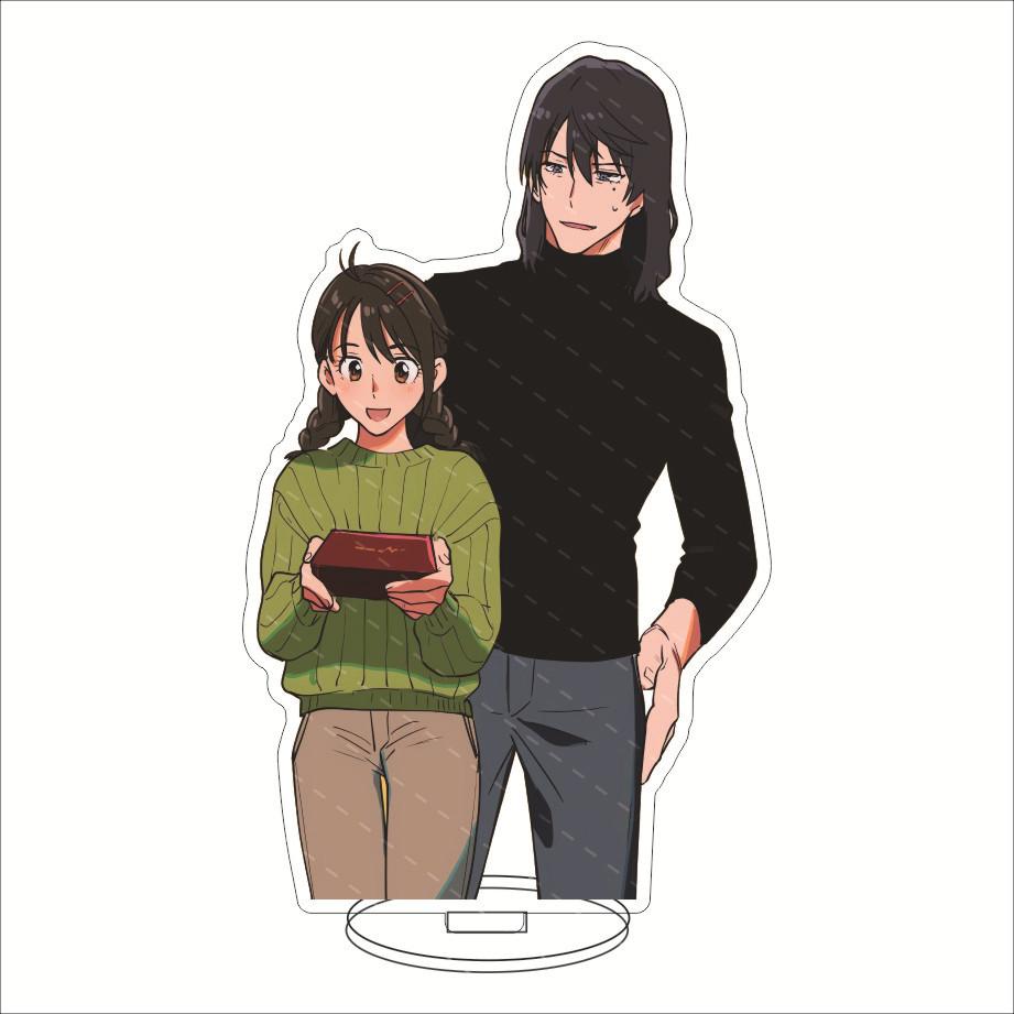 Anime Suzumeno Tojimari Suzume Movie Acrylic Stand Model Plate Decoration Desk Figure Display Girl Gift Artist Products Standee