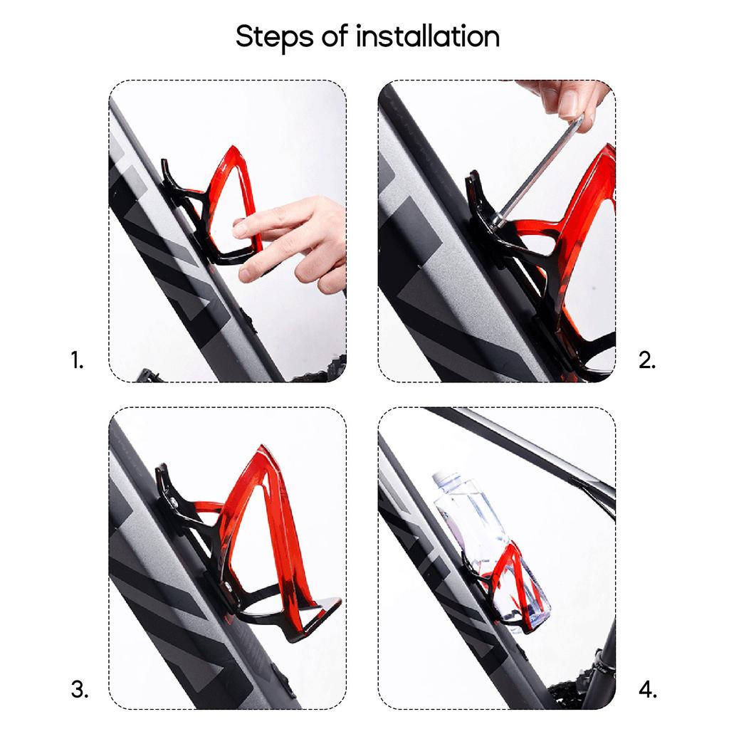 Bike Flasks Cage Bikes Kettle Holder Cycling Water Cup Rack Bike Flasks Holders Portable Bike Water Bottle Cage Carrier