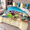 Set Biancheria da Letto 3 Pezzi Hotel Transylvania Copripiumino con Due Federe per Camera da Letto Decorazione Casa