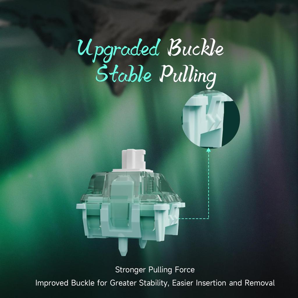 Tastatură GATERON cu bilă magnetică Pro, liniară, cu reglare liberă din fabrică, comutator cu arc de 20 mm lungime, pentru comutator de tastatură mecanică, pre-eliberat, pre-călătorie