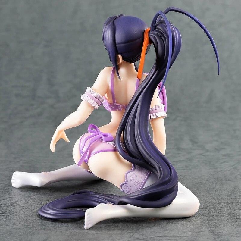 Kneeling Posture Figures Akeno Himejima  Girl 1 /7 Pvc Anime Action Figure Toys Collection Model Toy Gift