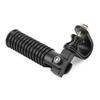 1 Pair Foot Pegs Motorcycle Aluminum Foot Pegs U Clamp Foldable Footpegs