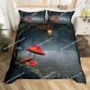 Cute Mushroom Bedding Set Single Twin Full Queen King Size Bed Set Aldult Kid Bedroom Duvetcover Sets Bed Sheet Set