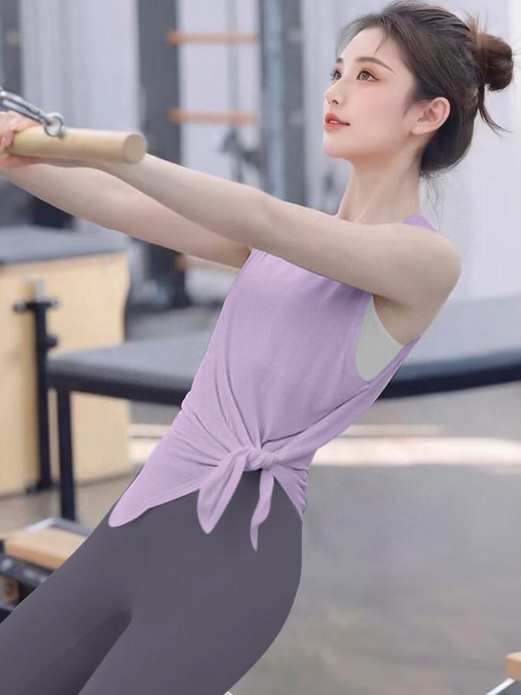 2026 Women's Yoga Wear: Side Slit Loose Fit Cover-up for Pilates, Running, Fitness - Breathable and Stylish Set