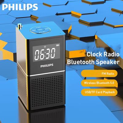 Philips Bluetooth Speaker Clock Radio Clock Radio TAR2568