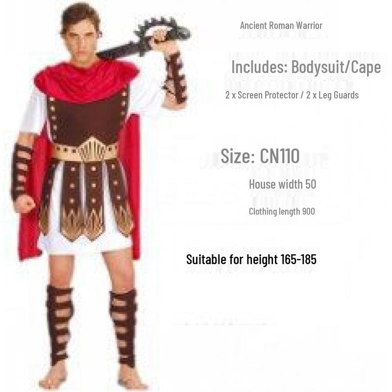 Halloween Medieval Knight/Roman Spartan/Crusader Costumes for Kids & Adults