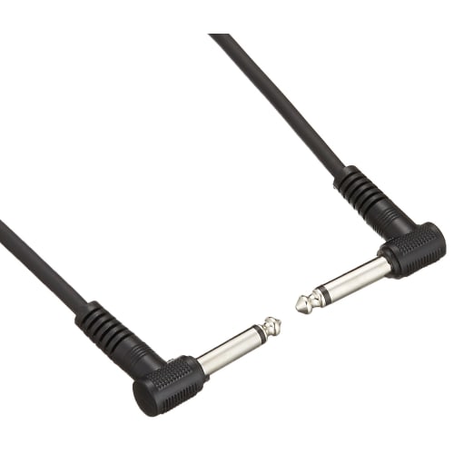 Kikutani TECH Patch Cable, 50cm (L/L), 5mm Diameter, P-50, Black
