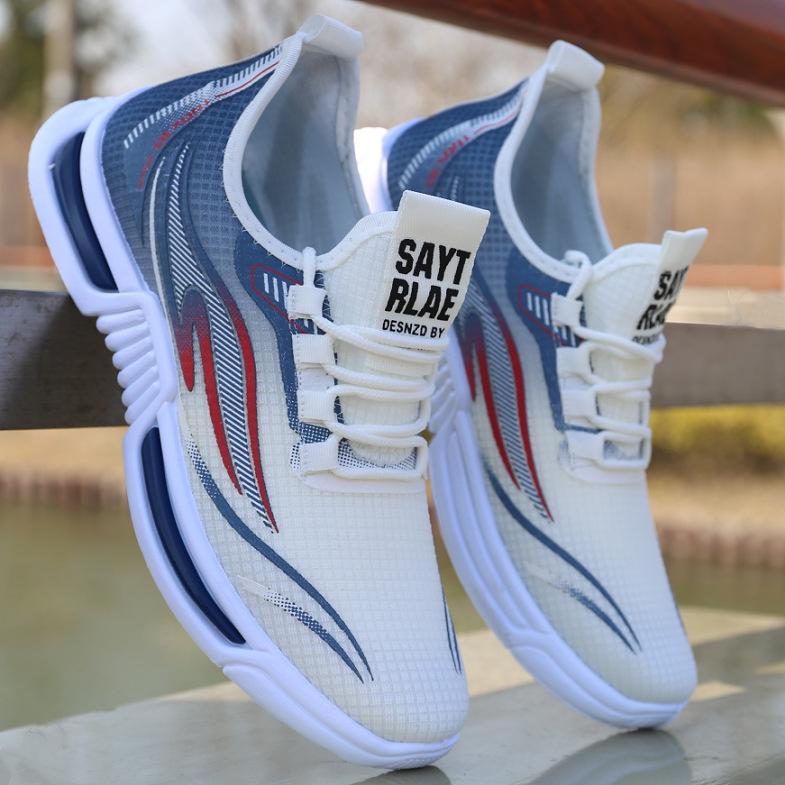 

Lightweight Non-Slip Men s Summer Running Shoes – Breathable Mesh and Wear-Resistant 38