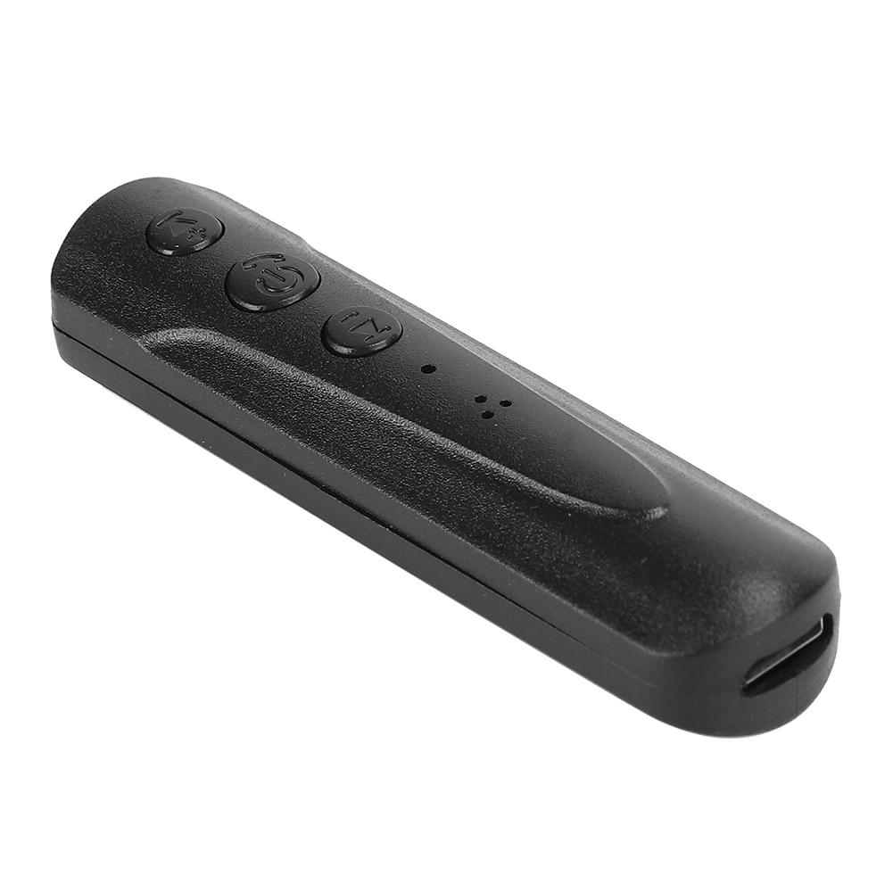 Wireless Bluetooth o Receiver Car Adapter AUX Mounted Speaker Headset 4.1 SuppliesBlack