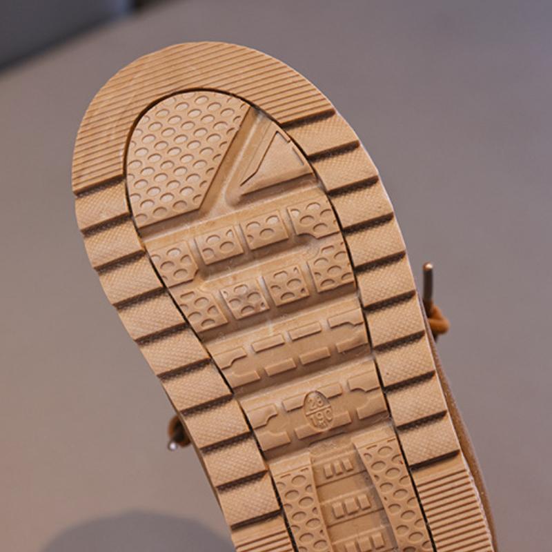 2024 Winter Neue Mädchenschuhe Verdicken Warme Kinder Schneestiefel Rutschfeste Kinder Baumwollschuhe Mode Plüsch Freizeitschuhe