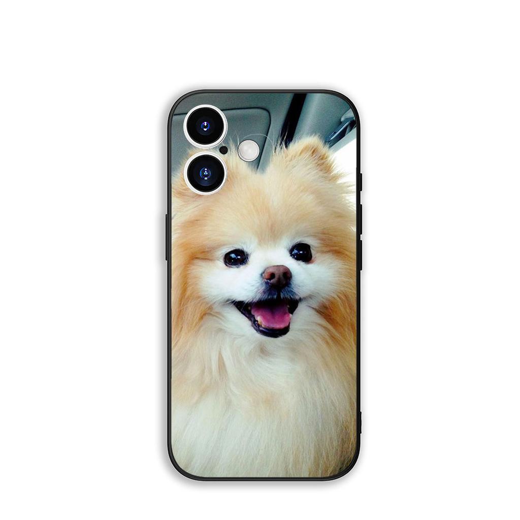 Phone Cover Pet Pomeranian Dog Casing for Samsung Galaxy S25 S24 S22 S23 FE Ultra Plus A56 A05 A06 A15 A16 A55 S7 Edge Case